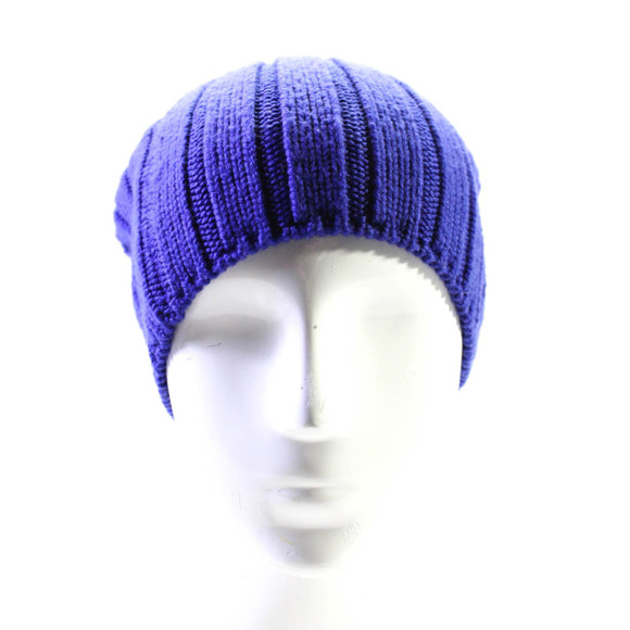 RARE Lululemon Merino Wool Hat Beanie Purple Blue NWOT - Picture 7 of 11